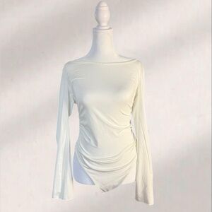 Chic Cream Women's Bodysuit